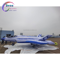 Modèle d'avion gonflable personnalisé grand avion gonflable pour la décoration de fêtes et d'événements
