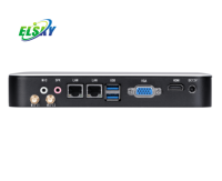 ELSKY Mini PC Industriel HD4003 Série J1900 Processeur Intel Celeron/Pentium 8 Go DDR3 1 To SSD MSATA VGA HDMI Double Affichage
