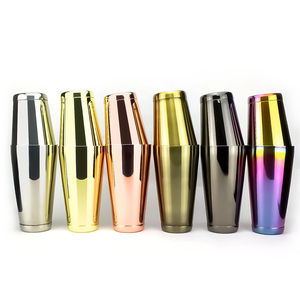 Wuyi camol Boston Shaker, tùy chọn sơn mạ điện trong kho | Màu sắc tùy chỉnh | Cá nhân hóa Boston Shaker - Product Image 1