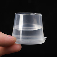 Gobelet à sauce jetable en PP transparent pour chili et vinaigre, boîte à trempette, vente en gros