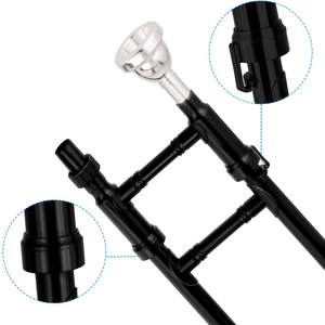 Drone professionnel Bb Tenor coulissant, Instrument Musical en laiton, usine colorée, pour étudiants débutants, vente en gros, pièces - Product Image 5