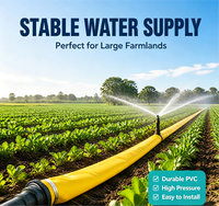 Tuyau d'irrigation, tuyau flexible plat, tuyau d'irrigation et d'arrosage