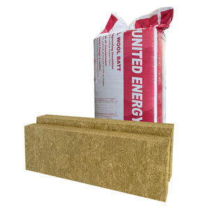 <span class=keywords><strong>Isolation</strong></span> thermique et acoustique ignifuge certifiée A1 non inflammable pour la construction, le CVC et l'industrie, laine de roche R30 - Product Image 2