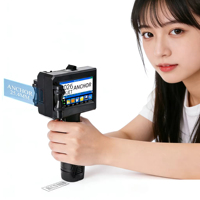 Impresora de Inyección de Tinta Portátil Z20 de 25.4 mm TIJ 600DPI, Código de Fecha, Número de Lote, Tinta de Secado Rápido, Portátil para Madera, Cartón, Metal, Vidrio