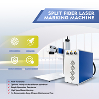 Machine de marquage et de gravure laser à fibre industrielle de bureau haute précision et économique 10W 20W 30W 50W pour métaux