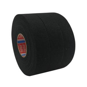 เทปผ้าเทปสายไฟรถยนต์ผ้าสักหลาดโพลีเอสเตอร์สีดํา <span class=keywords><strong>51618</strong></span> เทป PET สายไฟความร้อนสูง - Product Image 3