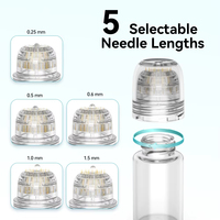 Consommables d'injection par microneedling pour la beauté et les soins de la peau (flacon vide), Essence de soin du visage à injecter, type savon pour la peau