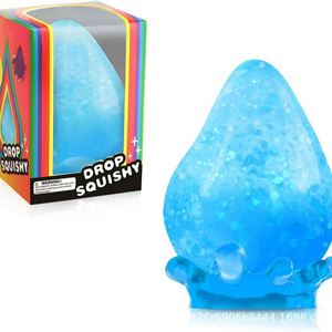 Needoh Nice Cube es <span class=keywords><strong>un</strong></span> juguete sensorial para aliviar el estrés, con gotas de agua y maltosa para apretar y relajarse. - Product Image 4