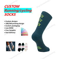 Nouvelles arrivées : Chaussettes de cyclisme personnalisées haute performance, chaussettes de sport durables, chaussettes de course à pied à séchage rapide