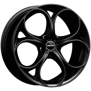 CERCHI IN LEGA DRAKE 8x19 5x110 ET 33 NOIR BRILLANT - Product Image 1