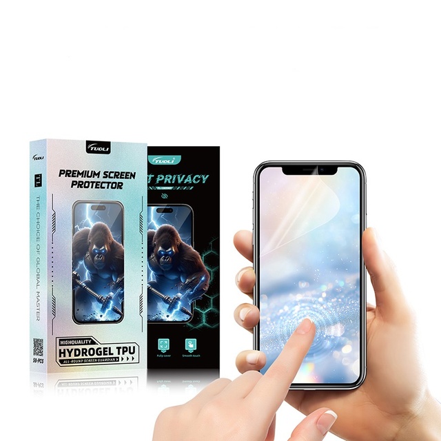 TuoLi Custom Logo TPU Hydrogel Screen Protector Soft Anti-Spy Privacy Mobile Phone Film with Scratch-Free Bubble Cutting Machine