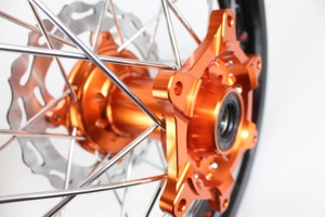 Jeu de jantes en alliage d'aluminium 7075-T6 pour <span class=keywords><strong>moto</strong></span> tout-terrain personnalisées à 21/19 rayons pour <span class=keywords><strong>Yamaha</strong></span> YZ YZF - Product Image 3