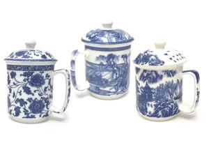 Juego <span class=keywords><strong>de</strong></span> 4 <span class=keywords><strong>Tazas</strong></span> <span class=keywords><strong>de</strong></span> Té <span class=keywords><strong>de</strong></span> <span class=keywords><strong>Porcelana</strong></span> <span class=keywords><strong>China</strong></span> Antigua con Tapa, Filtro y Platillo - Product Image 5