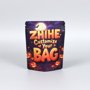 Sacs Mylar Métalliques Personnalisés Zhihe Multi-usages, Sachets Ziplock Autoportants pour Bonbons, Sucreries et Aliments, Emballage Alimentaire Anti-humidité - Product Image 1