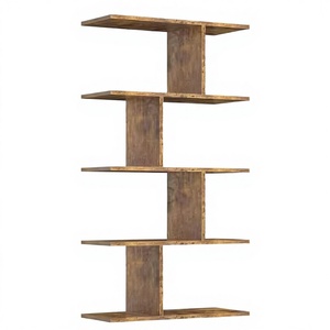 Estanterías Extensibles de Madera de Alta Calidad, Estilo Industrial Moderno, para Sala de Estar y Muebles de Oficina - Product Image 3