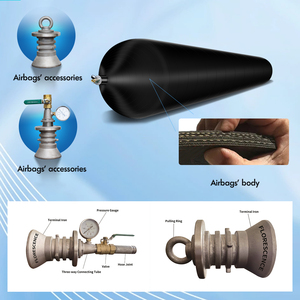 Robusto Pallone Gonfiabile <span class=keywords><strong>in</strong></span> <span class=keywords><strong>Gomma</strong></span> Naturale per Varo/Rimozione Navi con Garanzia di 24 Mesi - Product Image 4