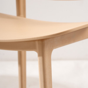 Sedia da Pranzo in Plastica Marrone di Design Moderno Nordico per <span class=keywords><strong>Cucina</strong></span> e Caffetteria, Arredamento per la Casa a Prezzo di Fabbrica da Hebei Bazhou in Vendita - Product Image 6