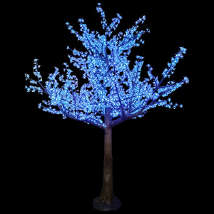 Prezzo affidabile grande fiore di ciliegio artificiale luce 3D <span class=keywords><strong>Led</strong></span> motivo esterno luci decorazioni natalizie - Product Image 3