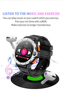 Montre connectée 4G PG999, tactile, WIFI, étanche, carte SIM, <span class=keywords><strong>SMS</strong></span>, lecture de musique, sport, grande autonomie de batterie, Android IOS, bracelet intelligent - Product Image 3