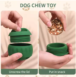 Thân Thiện Với Môi Cao Su Tự Nhiên Pet Chew Đồ Chơi Snack Pha Chế Nhai Bóng Silicone Con Chó Nhai Đồ Chơi Bóng Cho Chó - Product Image 6
