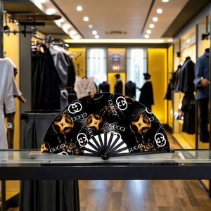 Custom 33cm Watermelon <b>Pattern</b> Bamboo Portable Folding Hand Fan Traditional Palestinian Design Made High Quality Crafted Bamboo - Product Image 4