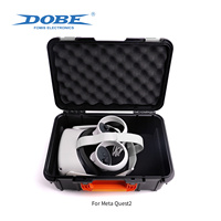 DOBE Approvisionnement direct d'usine Sac de rangement en plastique pour Meta Quest 2 3 3S VR Console de jeu Accessoires