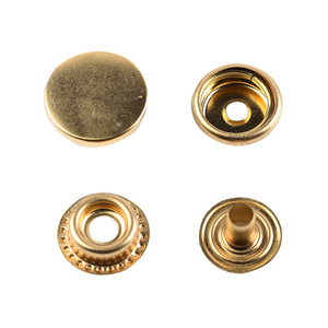 <b>Snap</b> Button Brass Plated Round Metal <b>Fasteners</b> For Clothing Accessories 145459 Lead Free - Product Image 1
