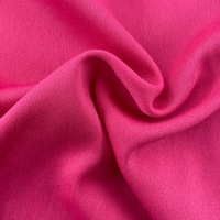 Tissu en maille interlock uni 100 % polyester blanc en gros pour vêtements de sport et hauts de sport