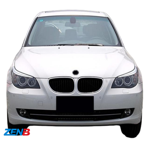 Pour BMW Série 5 E60 03-10, ensemble de phares, version ancienne modifiée en version nouvelle avec lentille LED Angel Eye pour feux de croisement halogènes - Product Image 4