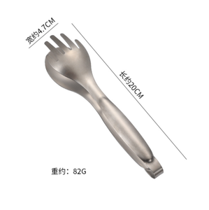 DFT1111 Cuchara y Pinza de Acero Inoxidable Dorado, Negro y Rojo Rosa, Combinación de Pinza para Espaguetis y Pinza para Pan y Fideos - Product Image 5