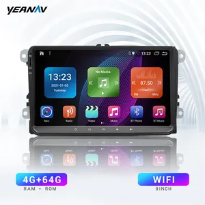 OEM 2 Din Android Autoradio GPS Für VW / Volkswagen Skoda Octavia Golf 5 6 Touran Passat B6 Polo Jetta 2Din Radio Coche