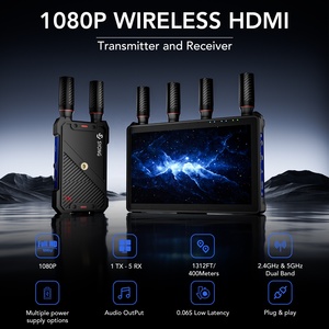 Syong 400M 150m không dây video <span class=keywords><strong>Receiver</strong></span> màn hình không dây hỗ trợ âm thanh và video cảm biến 1080p không dây HDMI Extender - Product Image 2