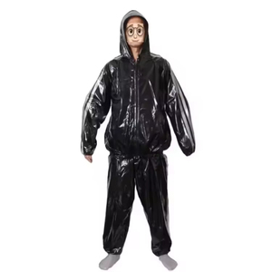 Julyfit Veste et pantalon amincissants personnalisés pour le fitness et la perte de poids Ensemble de <span class=keywords><strong>sauna</strong></span> en PVC pour hommes et femmes - Product Image 2