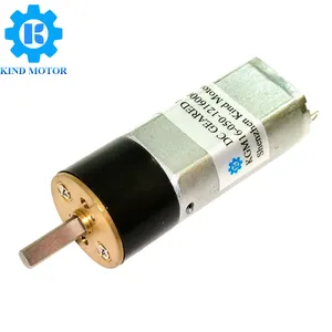 Tenang Kecil 15.5Mm 16Mm Dc 1.5V-24V Gm16-030 Gm16-050 Sikat Electric Gear Motor