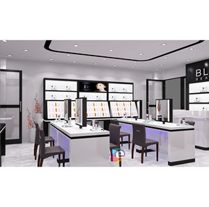 Elegant Cosmetic Kiosk <strong>Counter</strong> Perfume Cosmetic Kiosk Store <strong>Coton</strong> Shop OEM - Product Image 3