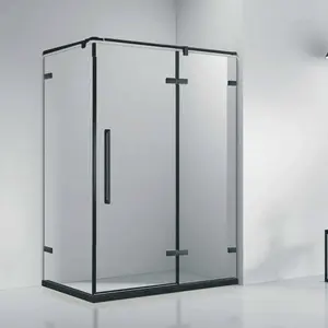 욕실 샤워 문 스톨 유리 가장 인기있는 슬라이딩 룸 도어 스크린 샤워 인클로저