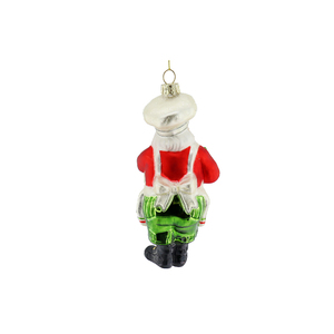Boules <span class=keywords><strong>de</strong></span> verre <span class=keywords><strong>de</strong></span> Noël <span class=keywords><strong>de</strong></span> qualité supérieure en gros d'usine Le chef grand-père porte la plaque pendentif décoration <span class=keywords><strong>de</strong></span> <span class=keywords><strong>chaussette</strong></span> <span class=keywords><strong>de</strong></span> Noël - Product Image 5