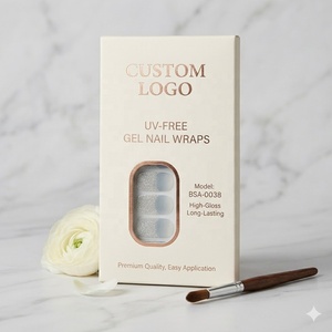 Vente en gros de bandes adhésives pour ongles en gel sans UV, style japonais tendance, pour la distribution mondiale - Product Image 1