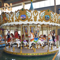 Chevaux de carrousel géants Nova Rides à vendre, manège pour enfants, capacité 16 places, parcs d'attractions, CTD-16-HTHH, carrousel d'intérieur