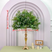 DKB Vente en gros de fleurs réalistes, plantes bonsaï, boules de fleurs artificielles, centres de table pour la décoration de mariage en intérieur