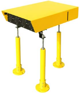 Indicateur de Voie d'Approche de Précision PAPI à LED Rouge et Blanc à Combustion Stable, 4 Boîtes, pour Piste Visuelle de Piste d'Atterrissage d'Aéroport, Hélicoptère, Conforme aux Normes ICAO, FAA, EASA, Alimenté par Énergie Solaire - Product Image 1