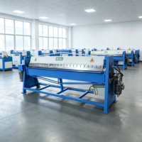 Presse plieuse manuelle WinYing pour tôles en acier inoxydable, longueur de pliage 2500 mm, facile à utiliser, en promotion