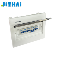 Boîtier de distribution JINHAI 12 voies en ABS/PC/métal, encastrable, protection IP30, 220V-380V, certifié CE, pour maison, hôtel, bureau