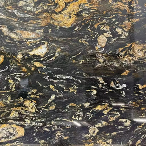 Plan de travail de cuisine en granit Magma Gold <span class=keywords><strong>Black</strong></span> Taurus, design moderne, pour villas, garantie 1 an, conception graphique - Product Image 3