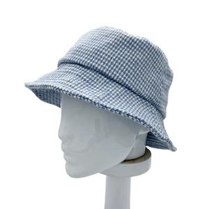 Chapeau seau unisexe en tweed pour femmes chapeau seau logo personnalisé pêcheur pêche en plein air hiver - Product Image 3