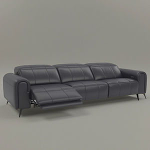 Echtes <span class=keywords><strong>Leder</strong></span> Elektromotor Liege Couch Rechteck Form Ein Sitz Schnitts ofa Ausziehbare Funktion für Wohnzimmer Villa - Product Image 1