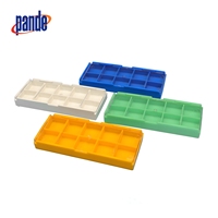 Les fabricants vendent une boîte d'emballage en plastique bien en carbure pour la lame d'outils de coupe NC