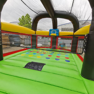 Structure gonflable géante multi-jeux pour l'extérieur, terrain de jeux, structure de terrain de sport gonflable - Product Image 3