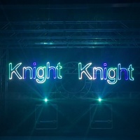 Lampu Laser Animasi 3D RGB Knight 15w untuk Pesta Pernikahan, Disko, dan Panggung