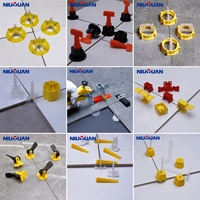 Système de nivellement de carrelage jetable en plastique PP, clips pour la pose de sol, prix d'usine NIUYUAN